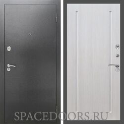 Входная дверь REX 2А Серебро антик ФЛ-68 Лиственница бежевая