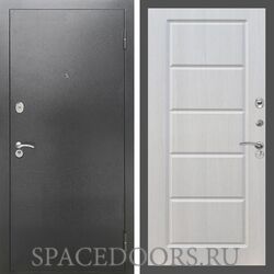 Входная дверь REX 2А Серебро антик ФЛ-39 Лиственница бежевая