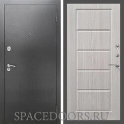 Входная дверь REX 2А Серебро антик ФЛ-39 Беленый дуб