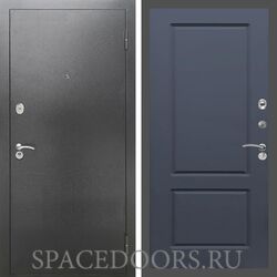 Входная дверь REX 2А Серебро антик ФЛ-117 силк титан