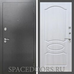 Входная дверь REX 2А Серебро антик ФЛ-128 Лиственница бежевая