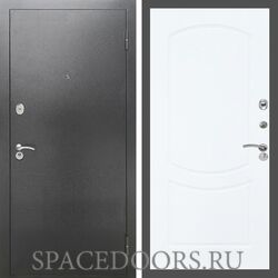 Входная дверь REX 2А Серебро антик ФЛ-123 Силк сноу