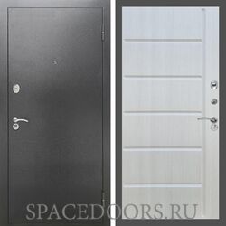 Входная дверь REX 2А Серебро антик ФЛ-102 Лиственница бежевая