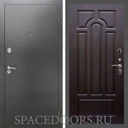 Входная дверь REX 2А Серебро антик ФЛ-58 Венге
