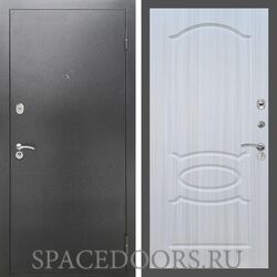 Входная дверь REX 2А Серебро антик ФЛ-128 Сандал светлый