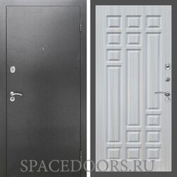 Входная дверь REX 2А Серебро антик ФЛ-32 Сандал светлый