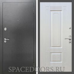 Входная дверь REX 2А Серебро антик ФЛ-2 Лиственница