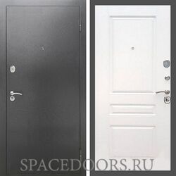 Входная дверь REX 2А Серебро антик ФЛ-243 белый ясень