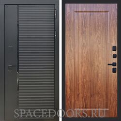 Входная дверь REX 30 Черный кварц ФЛ-119 Мореная береза