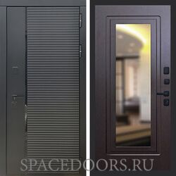 Входная дверь REX 30 Черный кварц ФЛЗ-120 венге