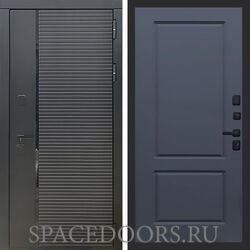 Входная дверь REX 30 Черный кварц ФЛ-117 силк титан