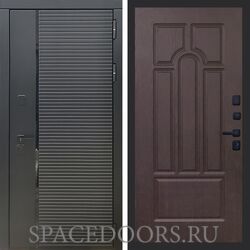 Входная дверь REX 30 Черный кварц ФЛ-58 Венге