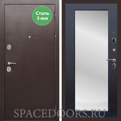 Входная дверь REX 5 металл 3мм медный антик пастораль венге