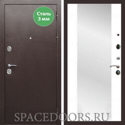 Входная дверь REX 5 металл 3мм медный антик сб-16 силк сноу