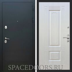 Входная дверь REX 5А Чёрный Муар ФЛ-2 Лиственница