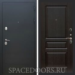 Входная дверь REX 5А Чёрный Муар ФЛ-243 венге