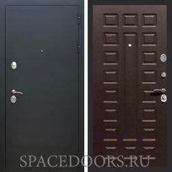 Входная дверь REX 5А Чёрный Муар ФЛ-183 венге
