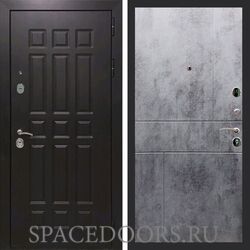 Входная дверь REX 8 венге ФЛ-290 бетон темный
