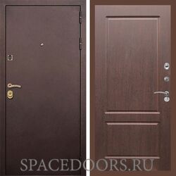 Входная дверь REX Лайт 3К Медный антик ФЛ-117 орех премиум
