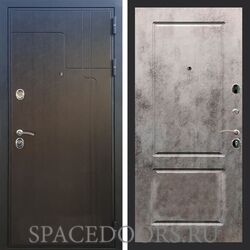 Входная дверь REX Премиум 246 венге ФЛ-117 бетон темный
