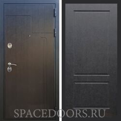Входная дверь REX Премиум 246 венге фл-117 штукатурка графит
