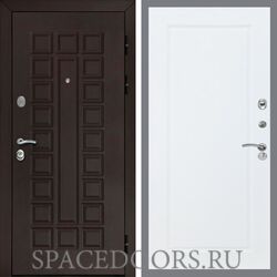 Входная дверь REX Сенатор CISA ФЛ-119 Силк сноу