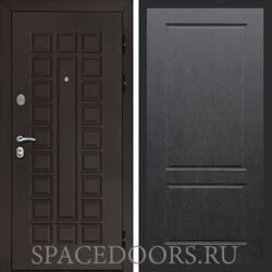 Входная дверь REX Сенатор Кале ФЛ-117 штукатурка графит
