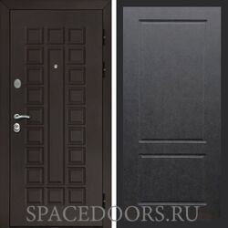 Входная дверь REX Сенат Кале ФЛ-117 штукатурка графит