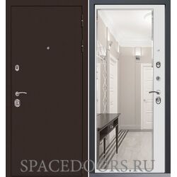 Входная дверь Command Doors Brown 116Z белый матовый