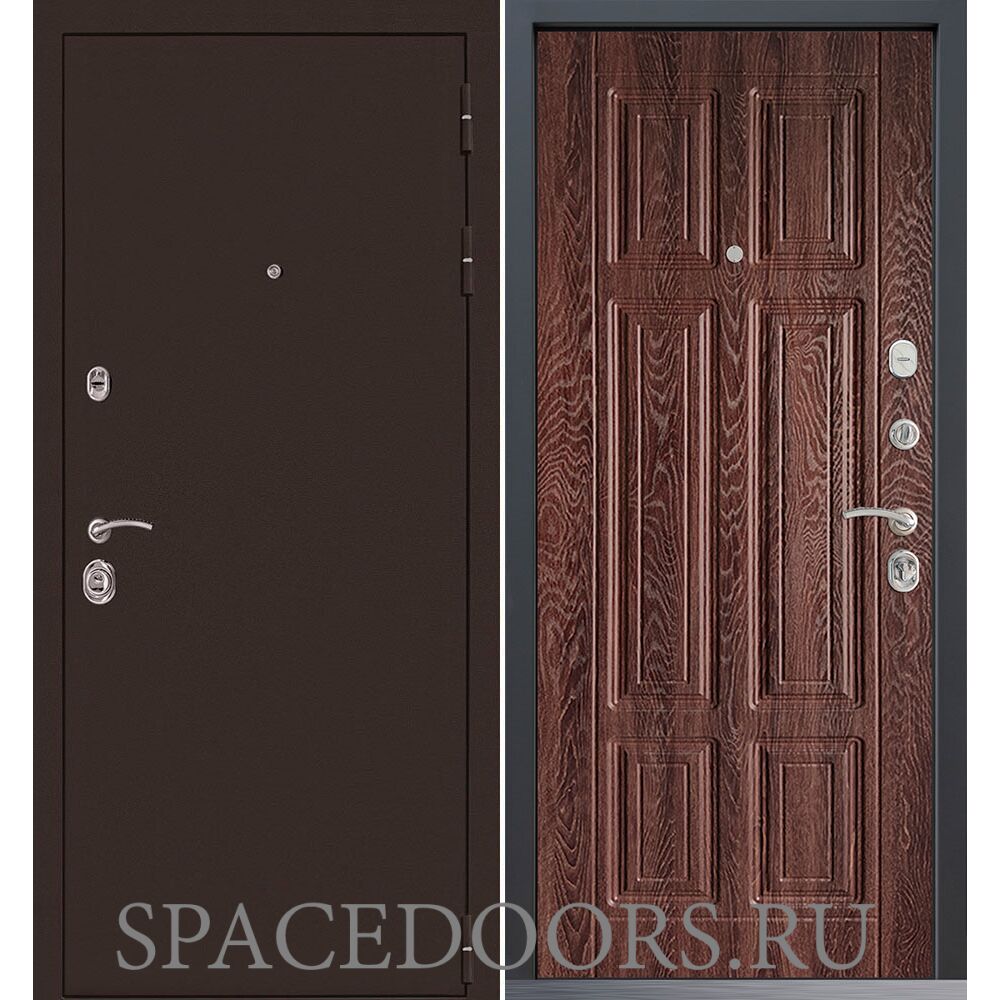 Входная дверь Command Doors Brown 15 Дуб коньяк