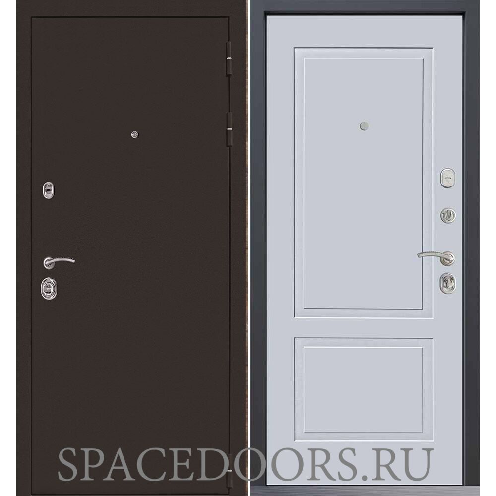 Входная дверь Command Doors Brown 05 Белый матовый