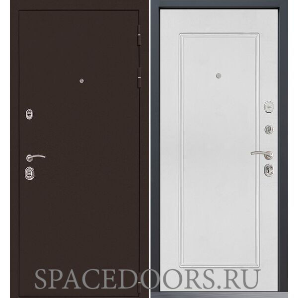 Входная дверь Command Doors Brown 38.02 Белый матовый