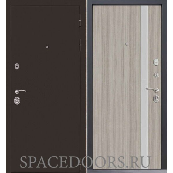 Входная дверь Command Doors Brown 6S Белая Лиственница