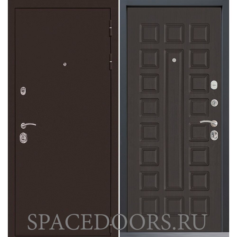 Входная дверь Command Doors Brown 01 Венге