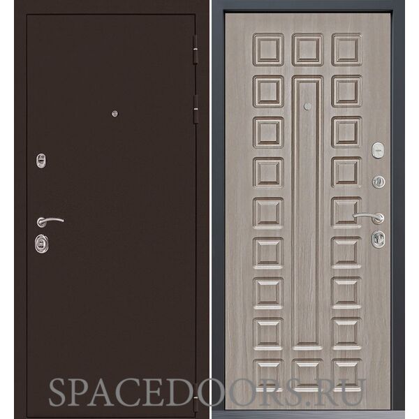 Входная дверь Command Doors Brown 01 Белая лиственница