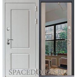 Входная дверь Command Doors Chalet White 3Z Белая Лиственница