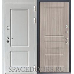 Входная дверь Command Doors Chalet White 02 Белая Лиственница