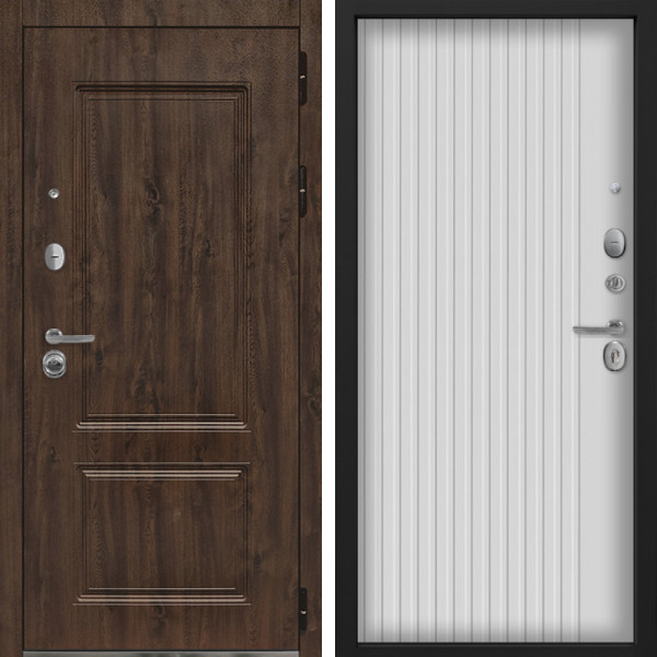 Входная дверь Command Doors Chalet 03 Белый матовый