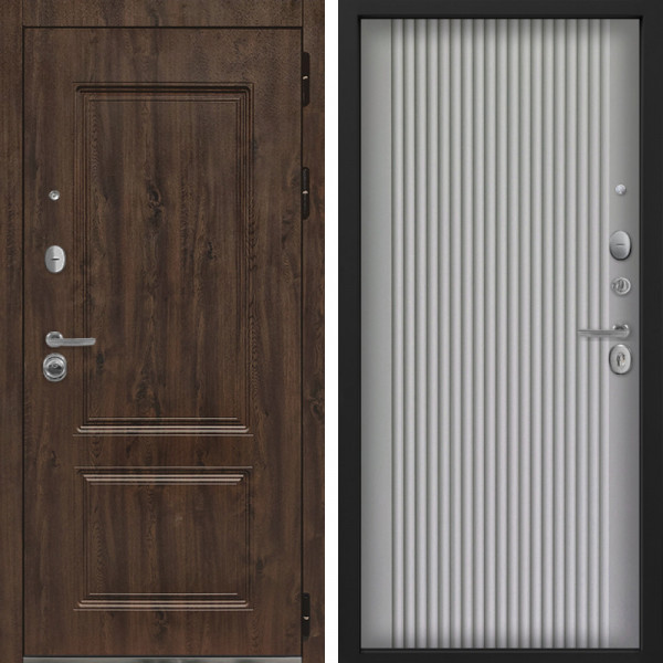 Входная дверь Command Doors Chalet 11 Грей софт
