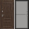 Входная дверь Command Doors Chalet 12 Грей софт
