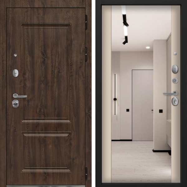 Входная дверь Command Doors Chalet 3Z Капучино софт