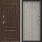 Входная дверь Command Doors Chalet 17.02 Сандал Белый