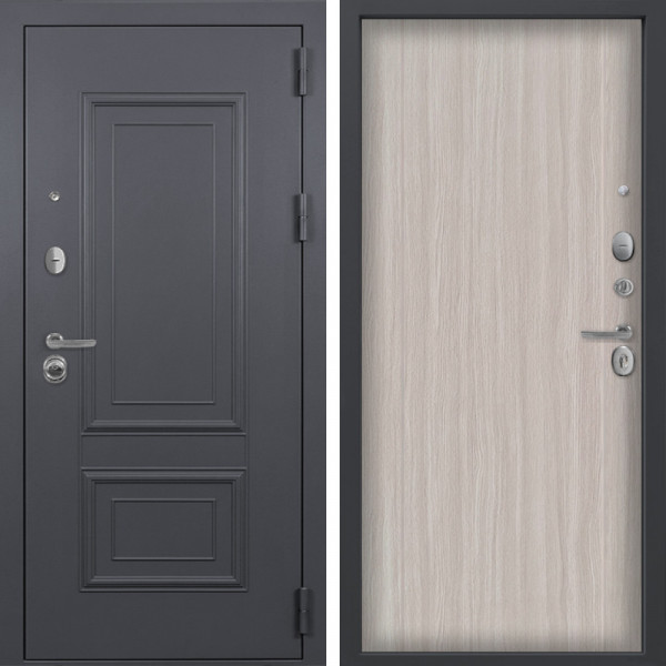 Входная дверь Command Doors Честер 00 Белая лиственница