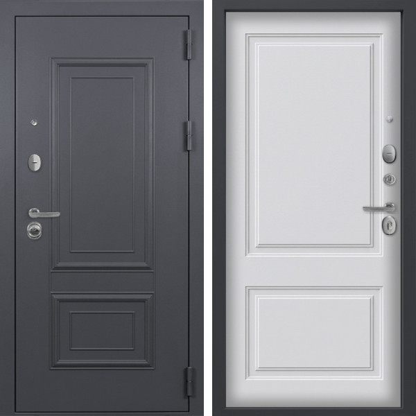 Входная дверь Command Doors Честер 05 Белый матовый (новая)