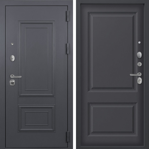 Входная дверь Command Doors Честер 05 Графит серый
