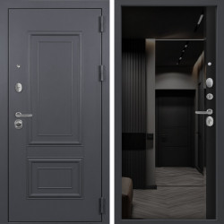 Входная дверь Command Doors Честер 116Z Черный кварц
