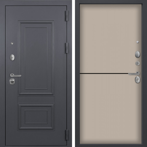 Входная дверь Command Doors Честер 12 Капучино софт