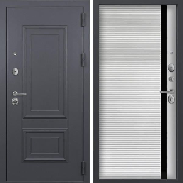 Входная дверь Command Doors Честер 30B Белый матовый