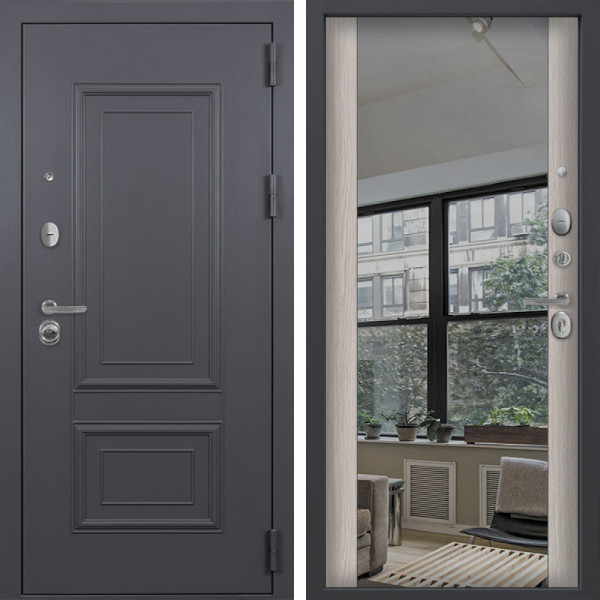 Входная дверь Command Doors Честер 3Z Белая лиственница
