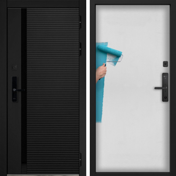 Входная дверь Command Doors Cyber Horizon 00 Под покраску